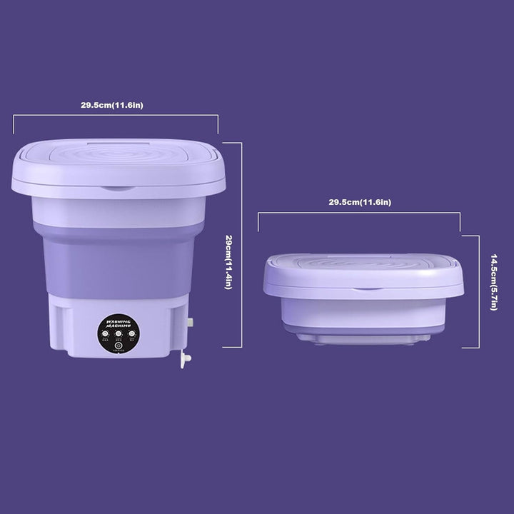 Three Modes Foldable Deep Clean Semi-Automatic Washing Machine