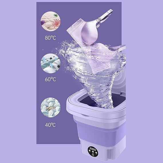 Three Modes Foldable Deep Clean Semi-Automatic Washing Machine
