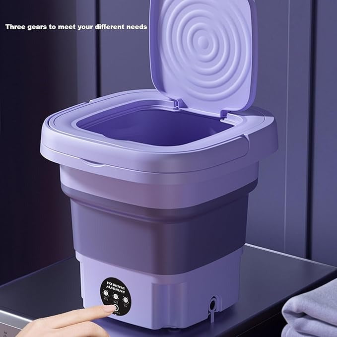 Three Modes Foldable Deep Clean Semi-Automatic Washing Machine