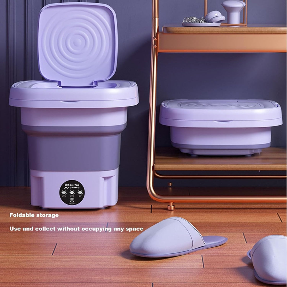 Three Modes Foldable Deep Clean Semi-Automatic Washing Machine